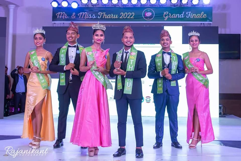 बर्दियाका लालबहादुर र अस्मिता भए मिस्टर एण्ड मिस थारू
